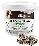 MIGOCKI AKTIV Mineral Senior – 4 kg – Mineralfutter für ältere Pferde – mit Zink, Selen, Mangan und einem hochwertigen Zellschutz-Baustein – Pellets